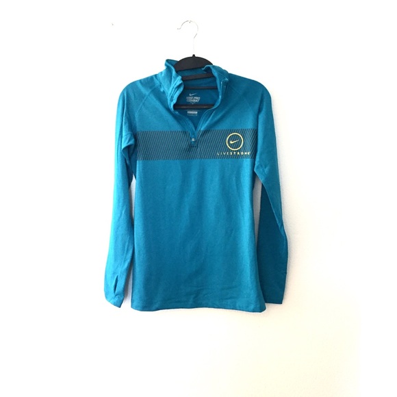 Nike Pro Combat Livestrong drift blue 1/4 … - Picture 8 of 13